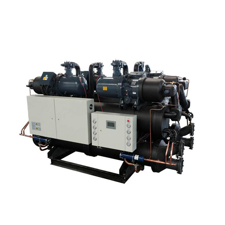 Four head screw chiller unit