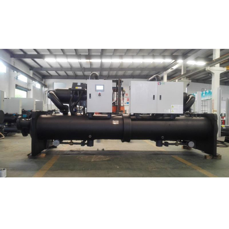 Low temperature screw machine, low temperature chiller